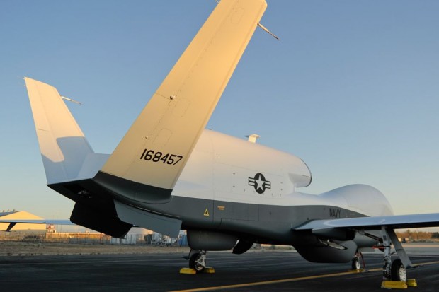Triton basiert auf der Drohne Global Hawk, die für die US-Marine modifiziert wurde. (Foto: Northrop Grumman)