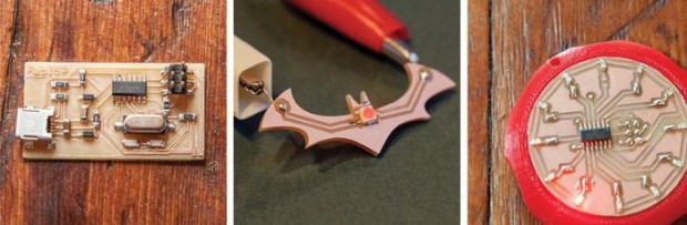 Othermill ist in erster Linie dazu gedacht, Platinen zu fräsen. (Foto: Otherfab)