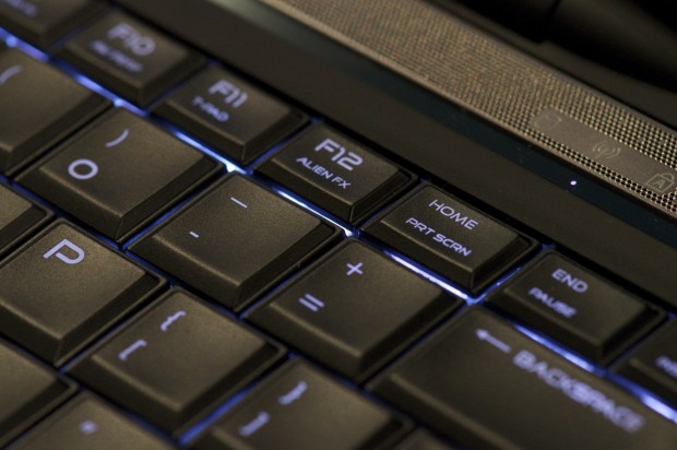 ...und die Tastatur sind beleuchtet. (Foto: Andreas Sebayang/Golem.de)