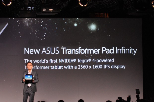 Asus stellt neue Ger&auml;te auf der Computex 2013 vor.