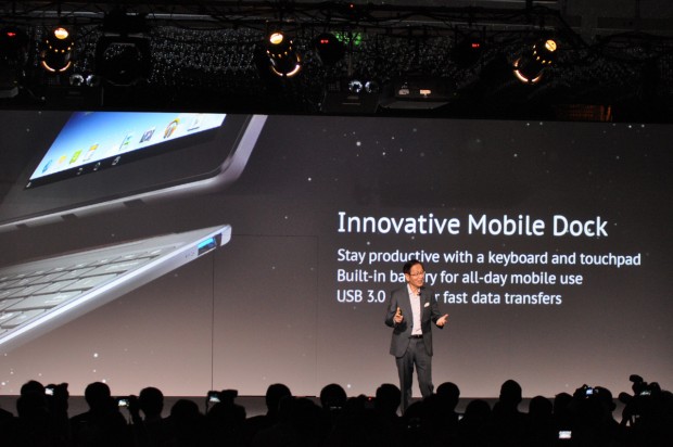 Asus stellt neue Ger&auml;te auf der Computex 2013 vor.