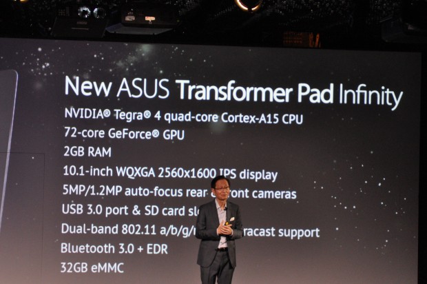 Asus stellt neue Ger&auml;te auf der Computex 2013 vor.