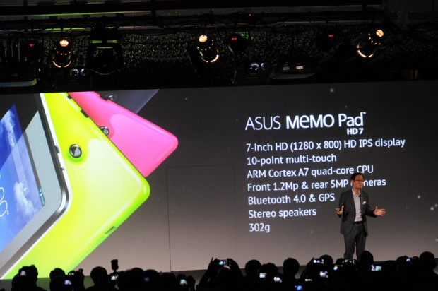 Asus stellt neue Ger&auml;te auf der Computex 2013 vor.