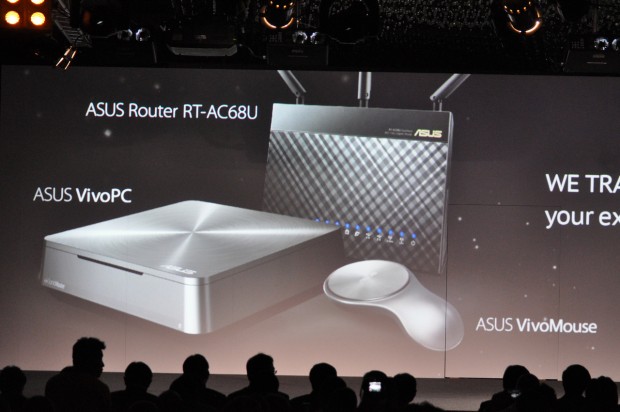 Asus stellt neue Ger&auml;te auf der Computex 2013 vor.