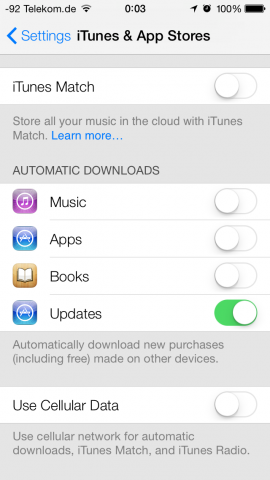 Aktualisierungen k&ouml;nnen jetzt automatisch durchgef&uuml;hrt werden. (Screenshot: Golem.de)