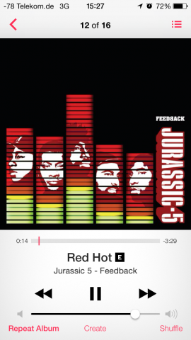 Lyrics werden... (Screenshot: Golem.de)