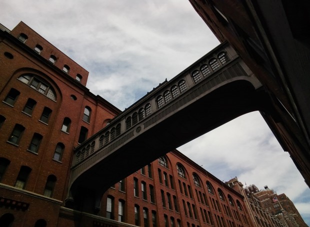 Foto mit Google Glass vor dem Update (Bild: Google)