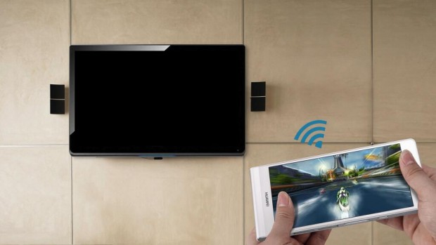 Mit der Air-Share-Funktion lassen sich Bildschirminhalte auf dem Fernseher wiedergeben. (Bild: Huawei)