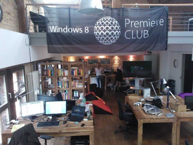 Mircosofts Darkside Bakery 2012 gab einen Vorgeschmack auf die Startup-F&ouml;rderung.