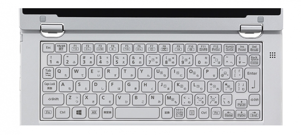 Die Tastatur des AX3 (Bild: Panasonic)
