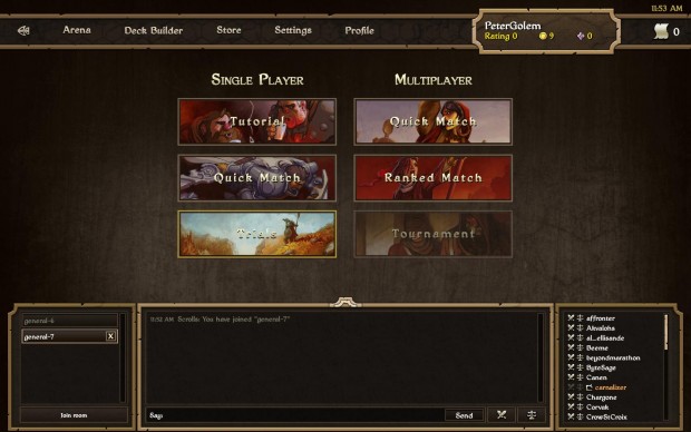 In der Arena gibt es Single- und Multiplayermatches im Angebot.