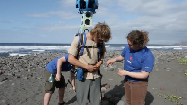 Google Trekker (Bild: Google)