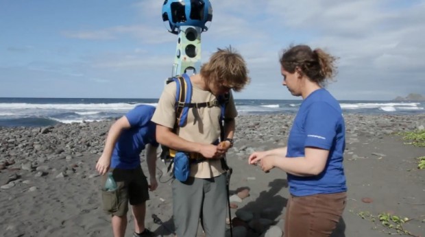Google Trekker (Bild: Google)