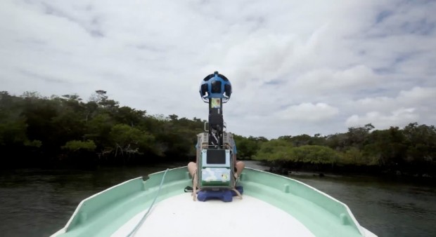 Google Trekker (Bild: Google)