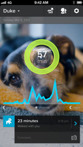 App von Whistle (Bild: Whistle Labs)