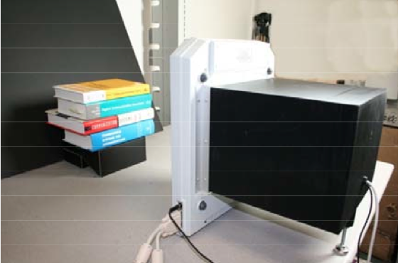 Prototyp der Compressed-Sensing-Kamera (Bild: Bell Labs)