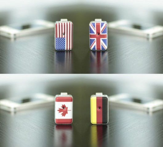 F&uuml;r die Kamera gibt es Ziercover - mit Flaggen... (Bild: Matt Sandy, Colin Glaum)