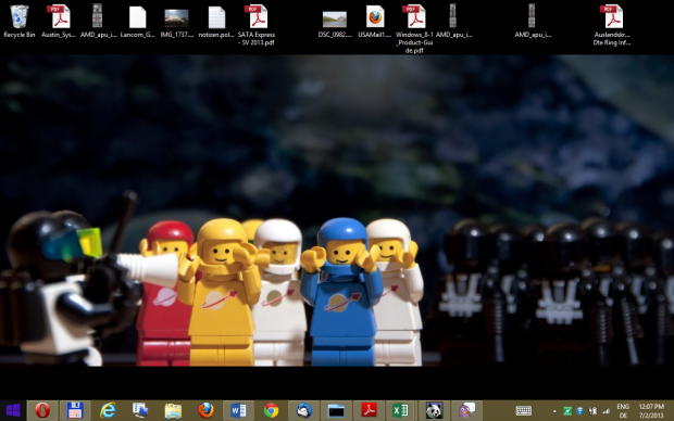 Unten links ist der Startknopf. (Screenshot: Golem.de)
