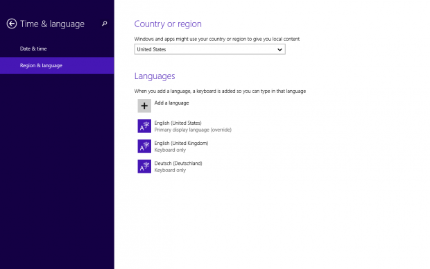 Regioneneinstellungen (Screenshot: Golem.de)