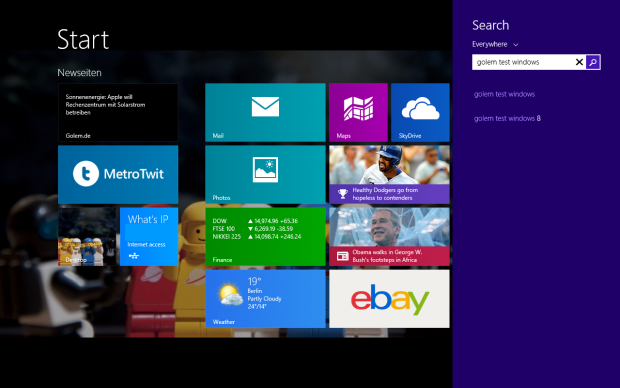 Überall suchen heißt wirklich überall suchen (Screenshot: Golem.de)