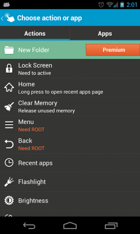 Floating Touch - Einstellungen (Bild: Boatmob)