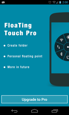 Floating Touch - Pro-Version gibt es als In-App-Kauf. (Bild: Boatmob)