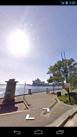 Google Maps 7 für Android auf Smartphones - Street View (Quelle: Google)