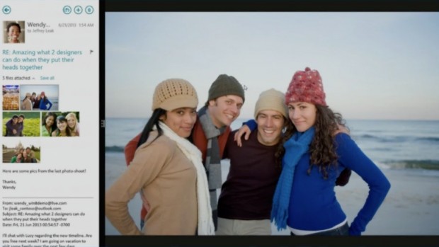 Mail App &ouml;ffnet Bilder in der Foto-App. (Screenshot: Golem.de)