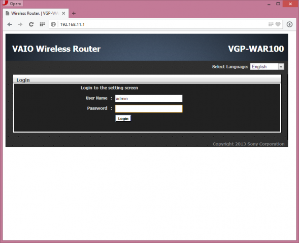 Sonys Anklick-Router... (Screenshot: Golem.de)