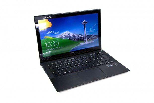 Die Hintergrundbeleuchtung des Vaio Pro... (Foto: Nina Sebayang/Golem.de)