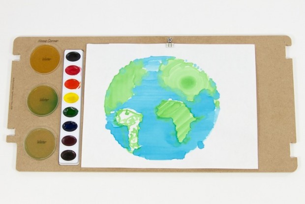 Gemalt mit dem Watercolorbot (Bild: Kickstarter)