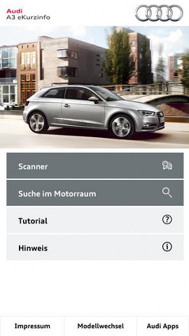 Audi eKurzinfo 3.0 (Bild: Audi)