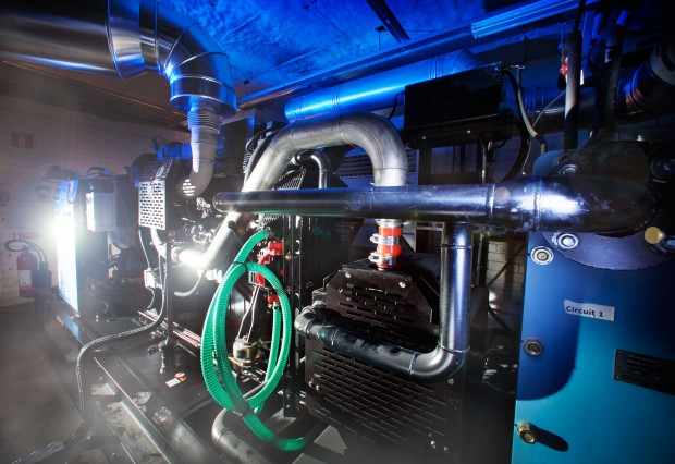 Die Energieversorgung im Thule-Rechenzentrum (Bild: Bahnhof)