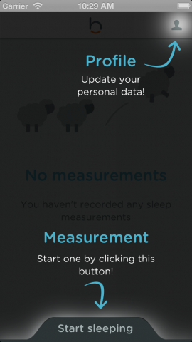 Beddit-App (Bild: Indiegogo)