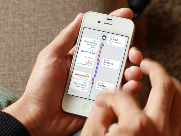 Beddit-App (Bild: Indiegogo)