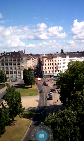 Die neue Kamera-App Focal bietet mehr Komfort als Androids Standard-App. (Screenshot: Golem.de)