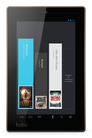 Das Arc 7 ist das g&uuml;nstigste der drei neuen Tablets. (Bild: Kobo)