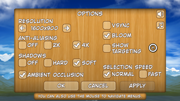 Die Grafikoptionen erlauben eine Anpassung an nahezu alle PCs und Notebooks. (Screenshot: Golem.de)