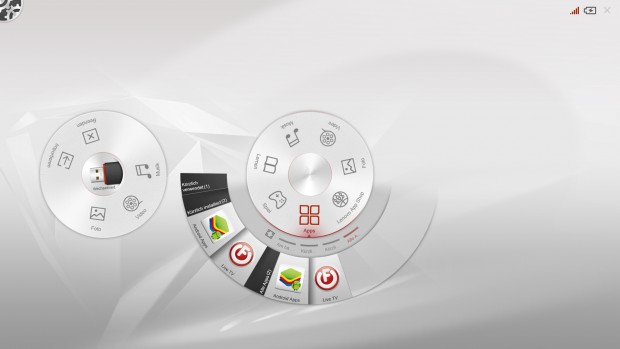 Hinter Apps verbirgt sich der App Player von Bluestacks, der Android-Apps emuliert. (Screenshot: Golem.de)