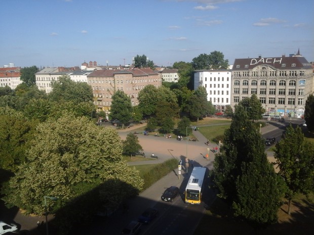 Eine Außenaufnahme mit der rückseitigen 3-Megapixel-Kamera. (Bild: Golem.de) 