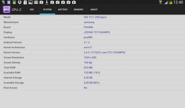 Das Display ist nicht mehr zeitgemäß. (Screenshot: Golem.de)