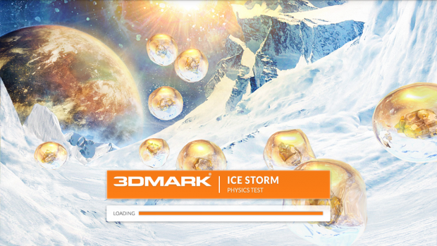 Der Physiktest des 3DMark Ice Storm (Screenshot: Golem.de)
