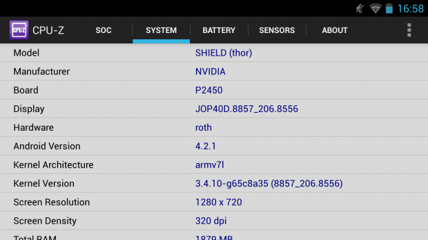 ... der Architektur und dem Display, ... (Screenshot: Golem.de)