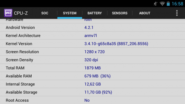 ... dem Speicher, ... (Screenshot: Golem.de)