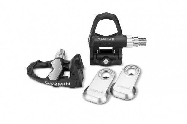 Vector-System von Garmin mit Sendern (Bild: Garmin)