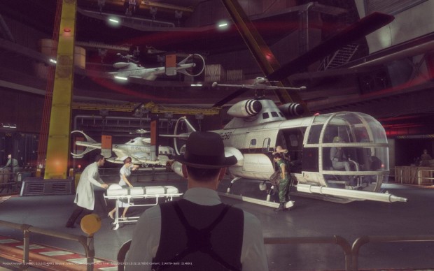 Der Helikopter bringt Carter und sein Team zum Einsatzort.