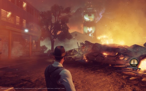 Die Aliens legen alles in Schutt und Asche...