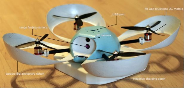 ... ist ein formschörner Quadrocopter. (Foto: Pleiades)