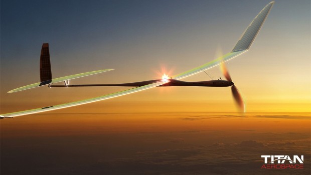 Sie soll Aufgaben von Satelliten &uuml;bernehmen, aber g&uuml;nstiger als diese sein. (Bild: Titan Aerospace)