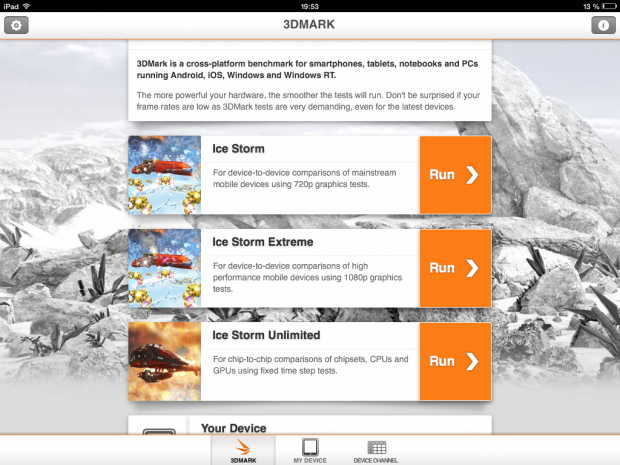 Drei Tests auf der iOS-Version (Screenshot: Golem.de)
